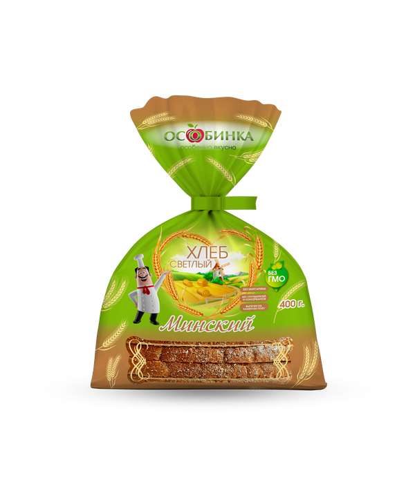 Упаковка Хлеб Минский - аренда торгового знака Особинка